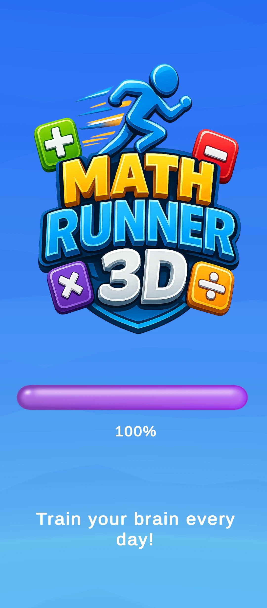Math Runner 3D screenshot